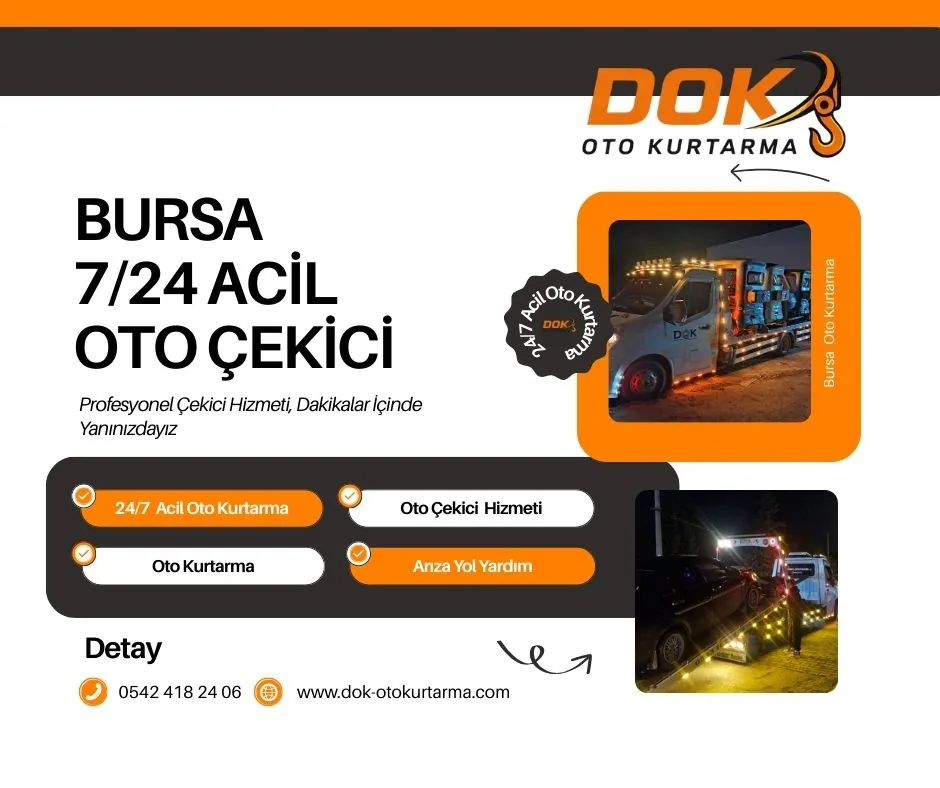 Bursa 7/24 Acil Oto Çekici