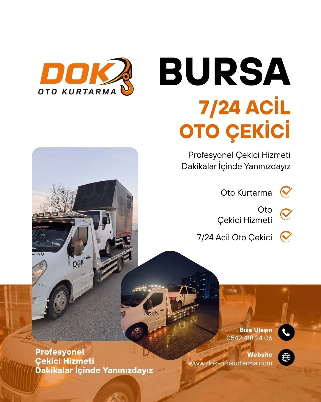 Bursa 7/24 Acil Oto Çekici